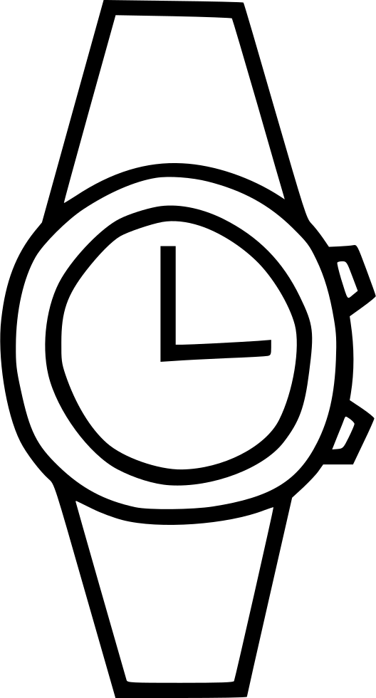 Watch Time Clock Wrist Accessory Style Comments - Watch Clipart (528x980), Png Download
