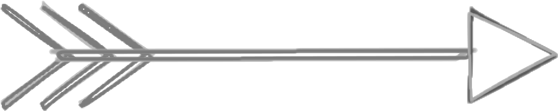 Clipart Transparent Stock Arrow Clipart Transparent - Tribal Arrow Transparent Background - Png Download (2000x553), Png Download