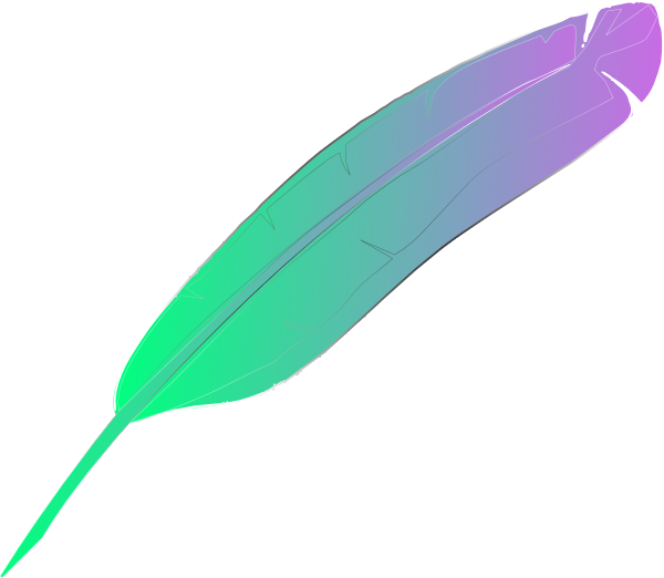 Animated Feathers Png Clipart (600x522), Png Download