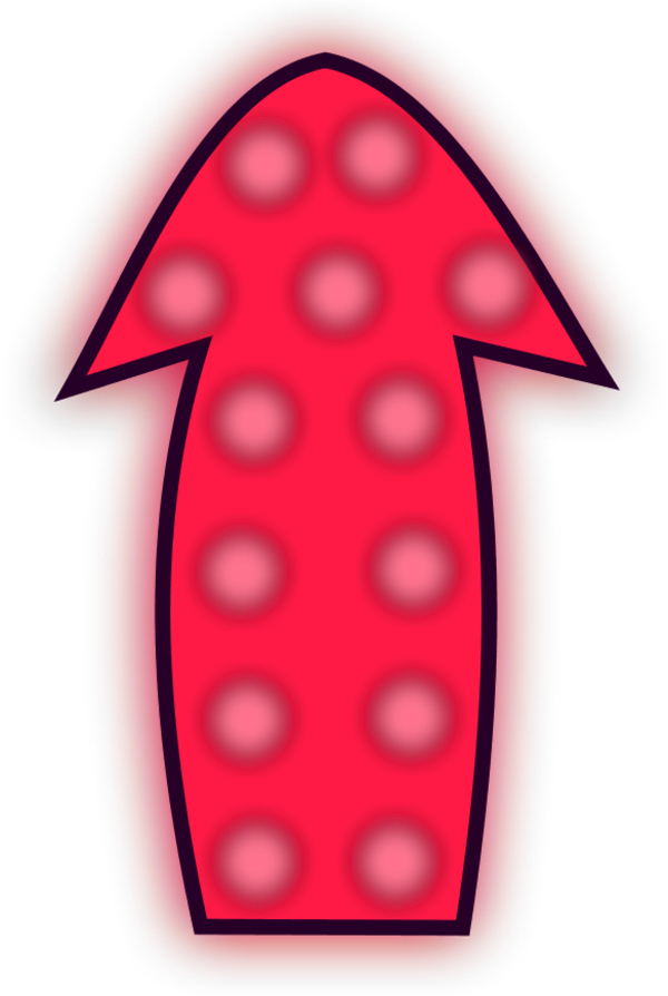 Arrow Pointing Up - Clip Art - Png Download (600x894), Png Download