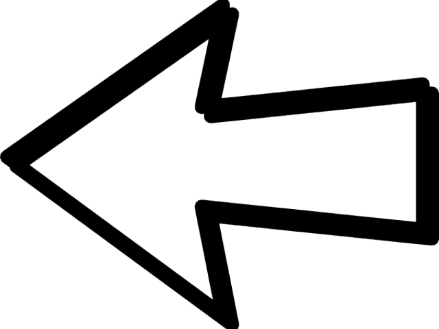 Download Arrow Clipart Clear Background - Left Arrow Transparent