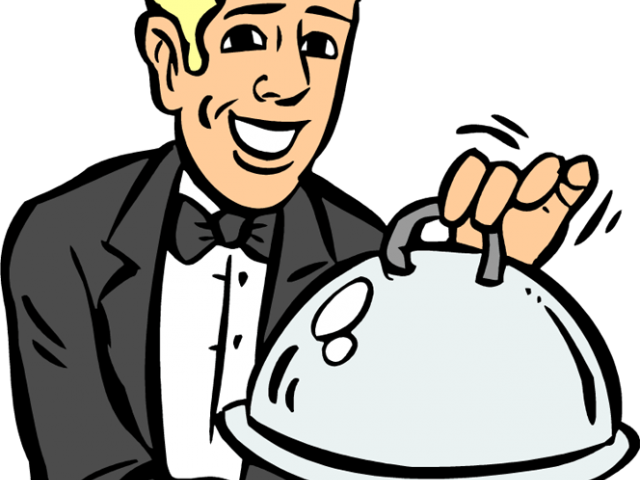 Lunch Clipart Transparent Background - Clipart Restaurant Food Transparent - Png Download (640x480), Png Download