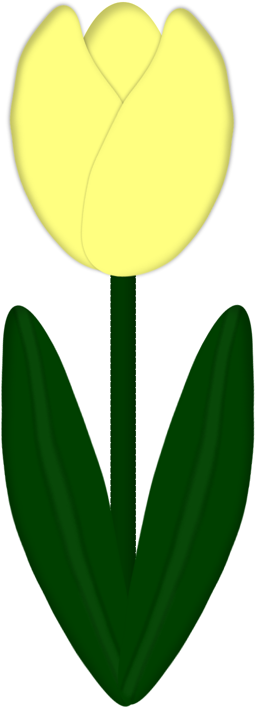 Tubes Pâques - Tulip Clipart (1000x1400), Png Download