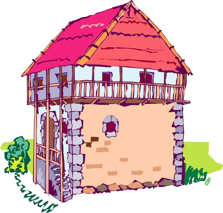 Building 18 Clipart (900x860), Png Download