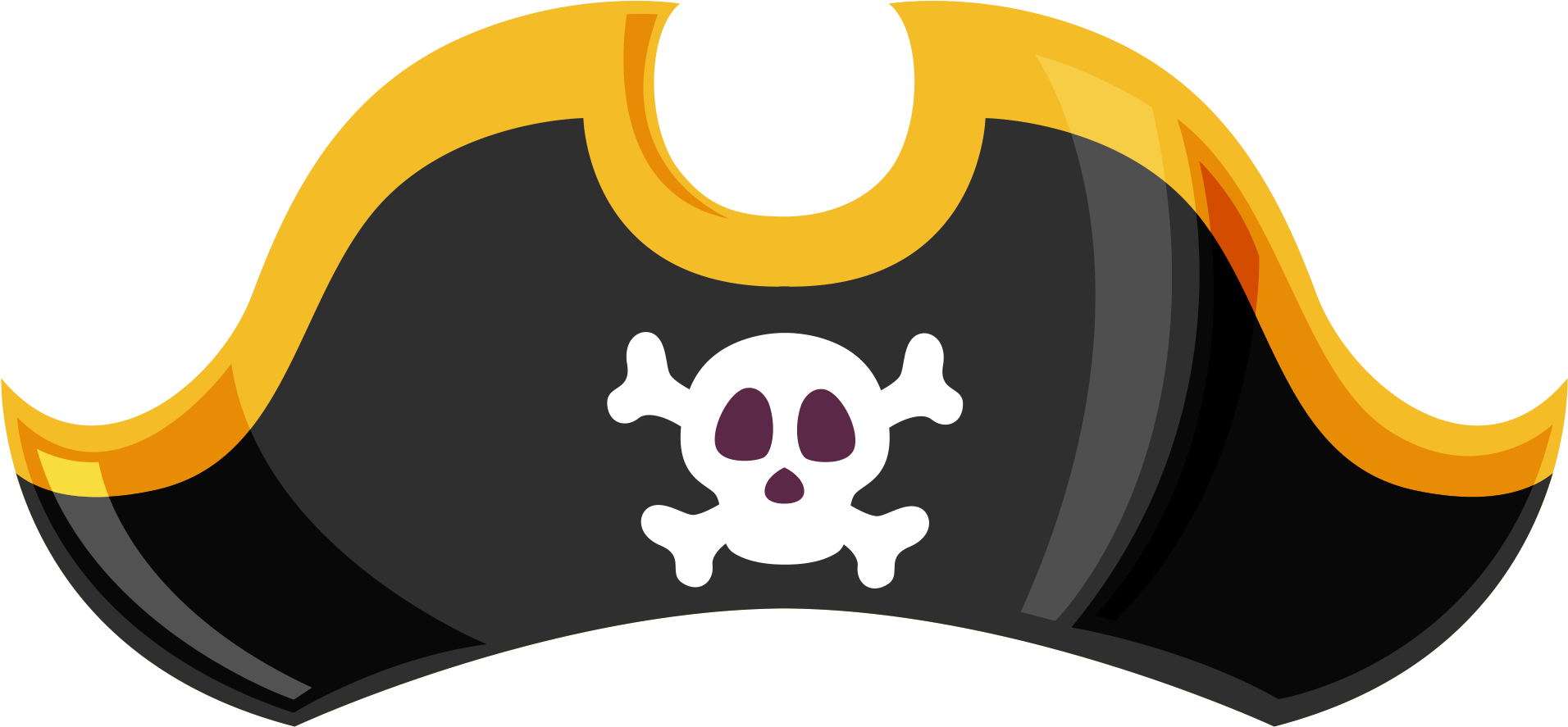 Hat Clipart (1024x545), Png Download
