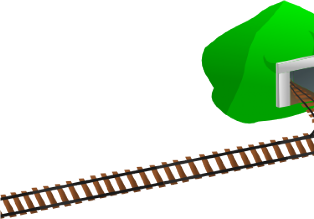 Rails Clipart Train Track - Clip Art - Png Download (640x480), Png Download