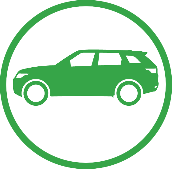 Land Rover Clipart Old - Vw Golf Car Icon - Png Download (560x550), Png Download