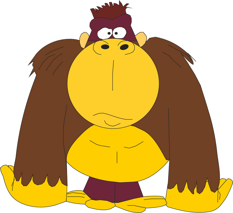 Monkey - Clip Art - Png Download (800x730), Png Download