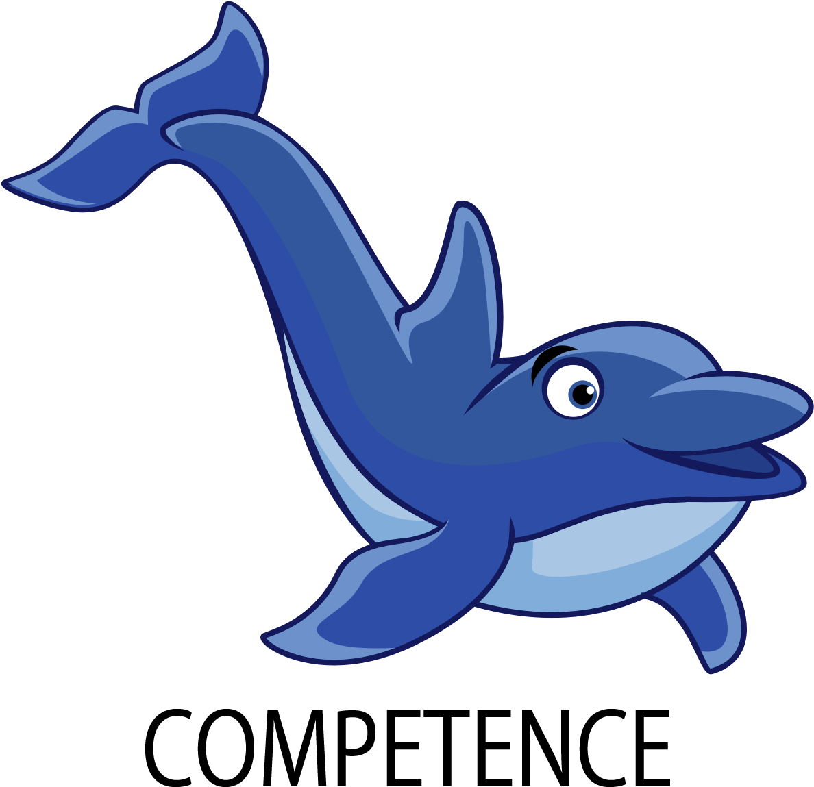 Competitive Swimmer Clipart - Dolphin - Png Download (1187x1166), Png Download