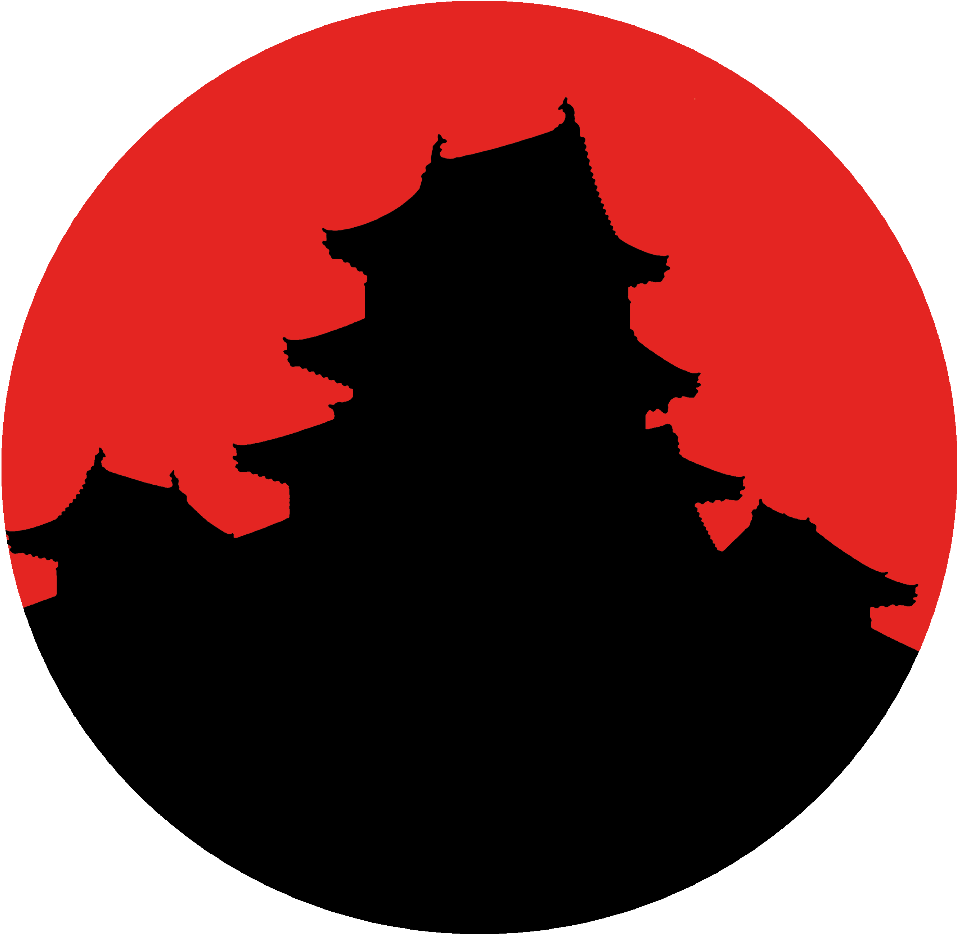 Japanese-castle - Matsumoto Castle Clipart (1080x1080), Png Download