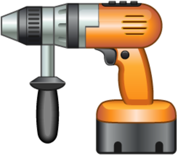 Transparent Cartoon Drill Clipart (600x600), Png Download