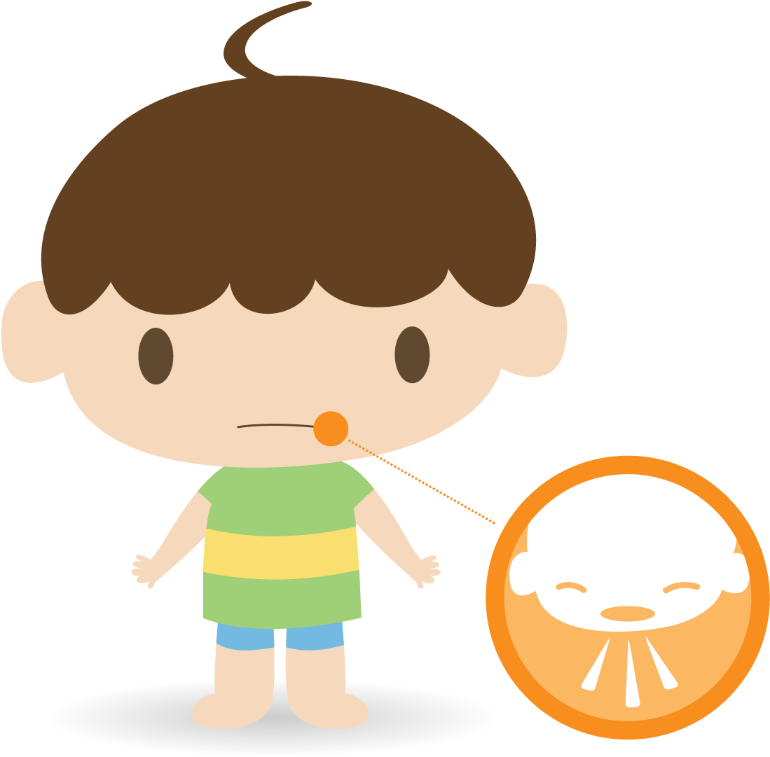 Image Free Download Cough Clipart Sick Boy - Child Care - Png Download (1420x1080), Png Download