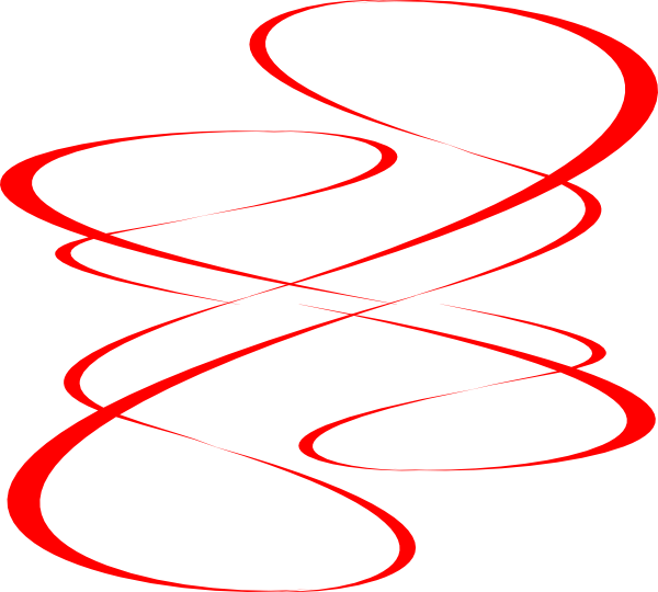 Swish Vector Red - Fancy Lines Clip Art - Png Download (600x540), Png Download