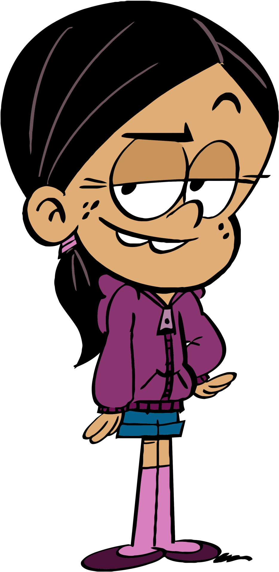 Codes For Insertion - Ronnie Anne From Loud House Clipart (1920x1920), Png Download