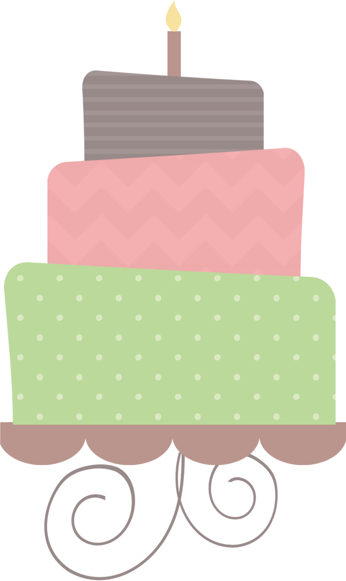 Download For Free - Cake Clipart (2500x2500), Png Download