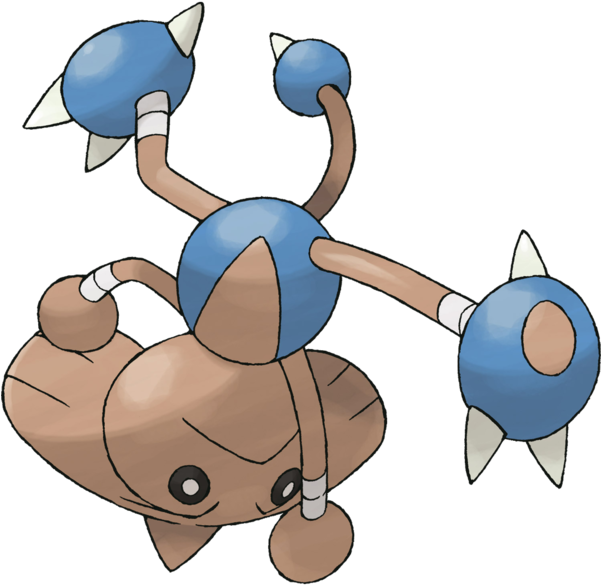 While I Owned Gold, My Most Memorable Foray Into The - Pokemon Hitmontop Clipart (600x600), Png Download