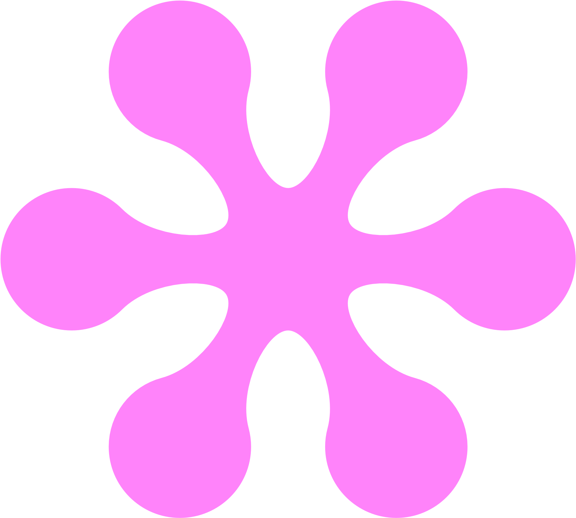 April Flowers Clipart - Flores Hippie Para Colorear - Png Download (1969x1952), Png Download