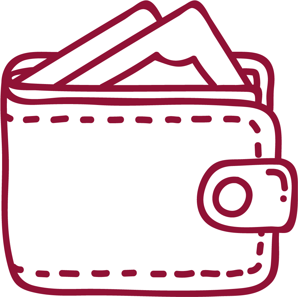 Competitive Salaries - Wallet Clipart (1250x1250), Png Download