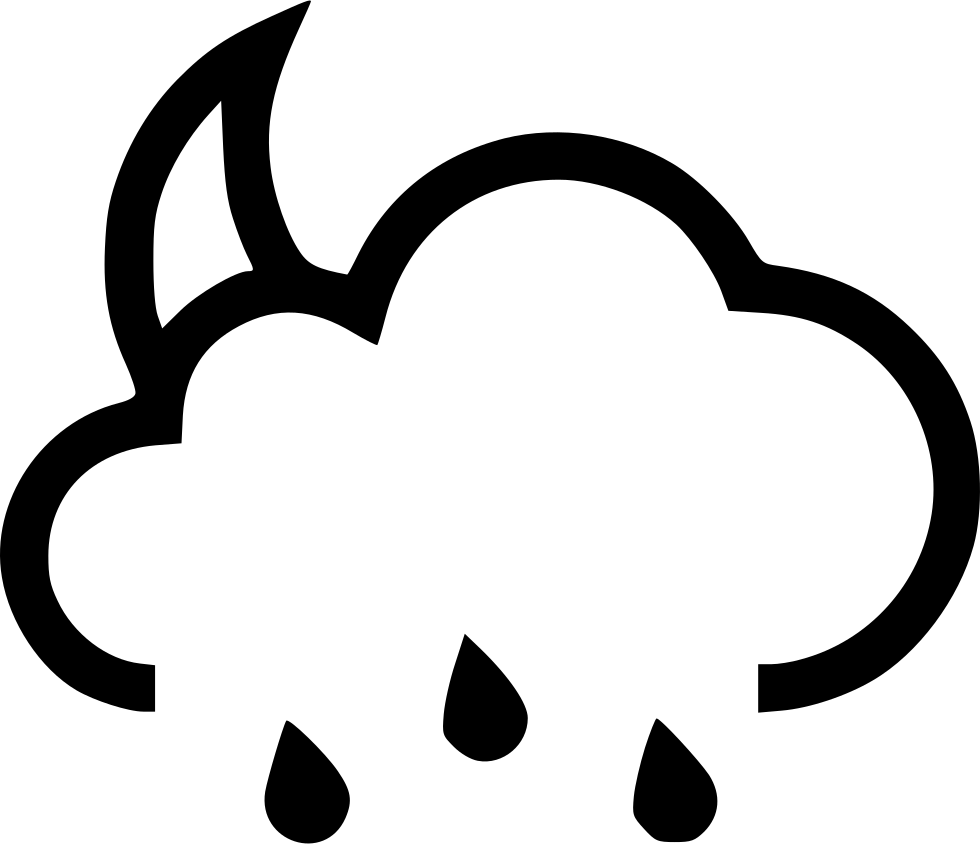 Gnome Drawing Rain Clipart (980x844), Png Download