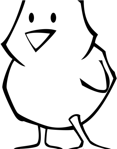 Spring Clipart Penguin - Easter Chick Coloring Pages - Png Download (640x480), Png Download