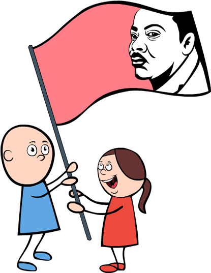 Clip Art Martin Luther Day - Clip Art - Png Download (600x630), Png Download