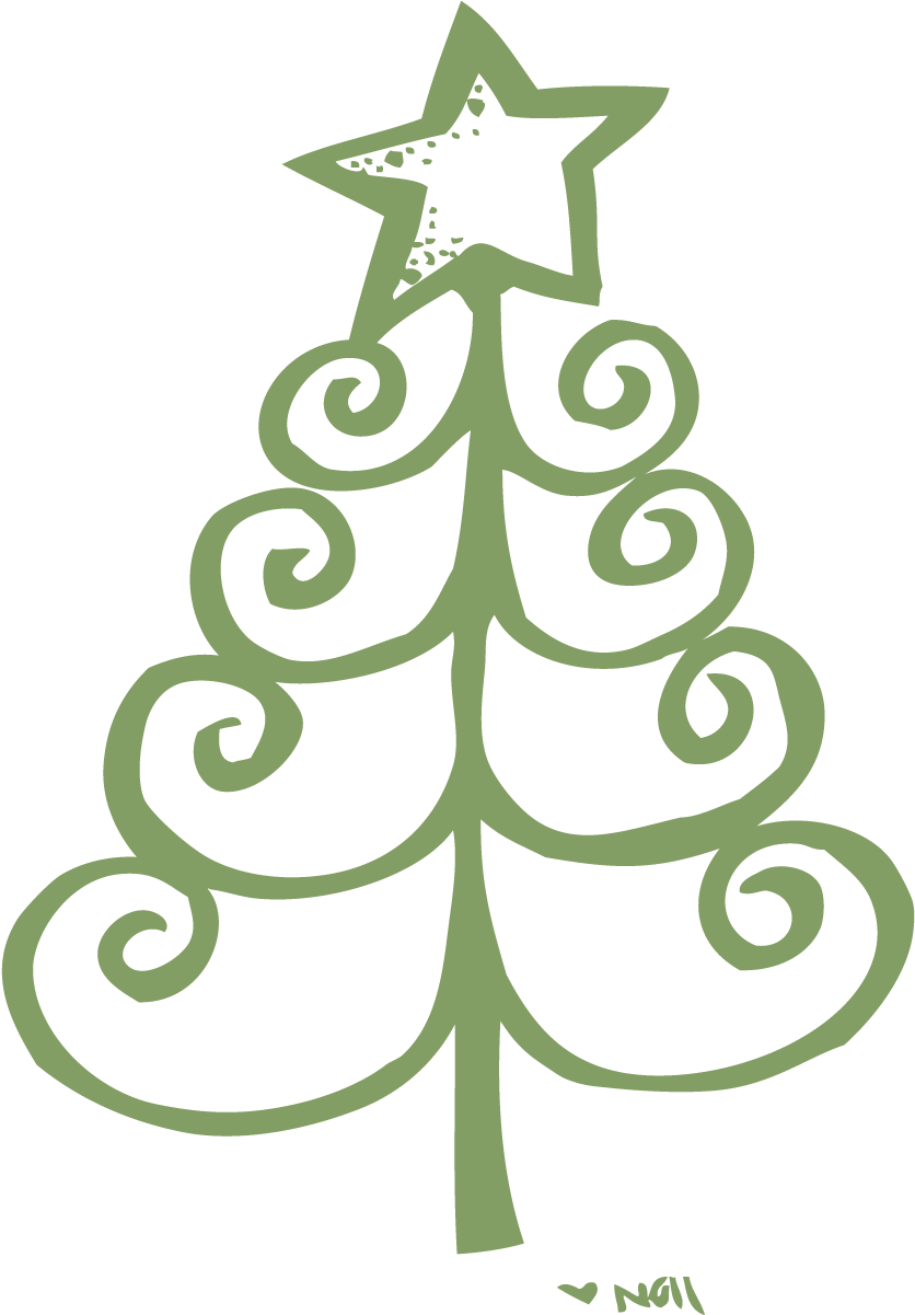 Xox - Red Christmas Tree Clipart - Png Download (850x1200), Png Download