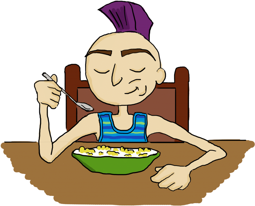 5 Ways To Teach A Child To Be Mindful During An Ordinary - Clipart Tasting Food Png Transparent Png (1024x826), Png Download