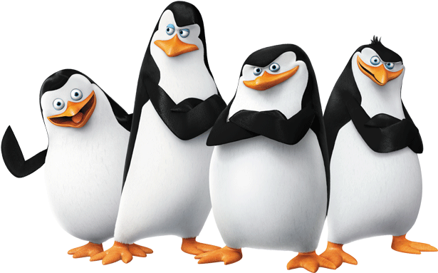 King Penguin Clipart Madagascar Name - Penguins Madagascar Movie - Png Download (676x600), Png Download