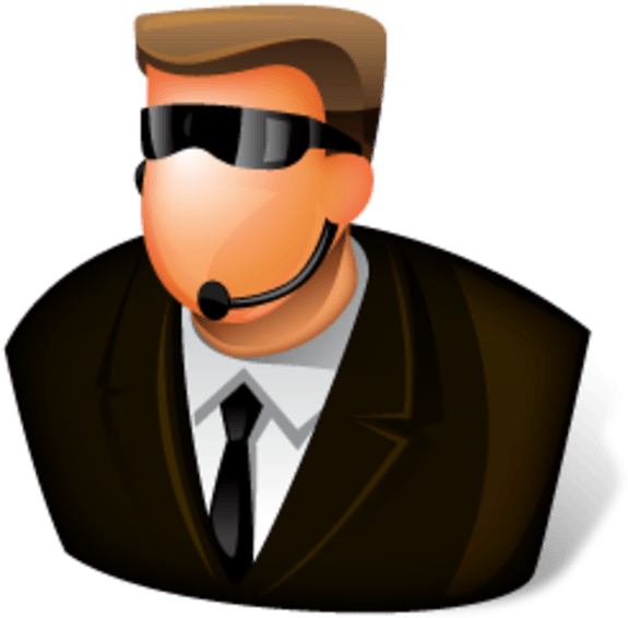 Security Camera Clipart - Security Guard Clipart Transparent - Png Download (600x600), Png Download