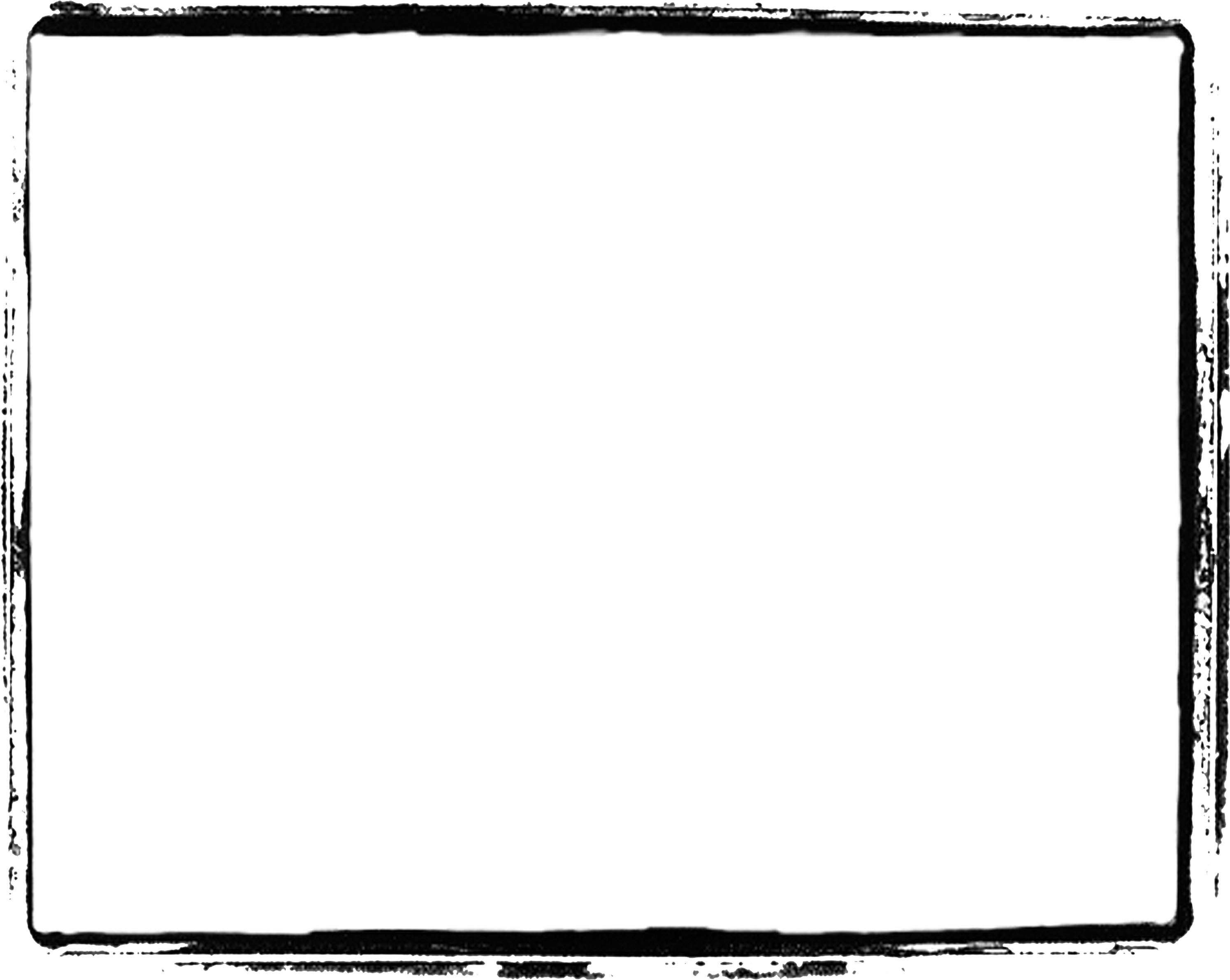 Texture 366-35 Polaroid Grunge - Butterfly Clipart (3000x2400), Png Download