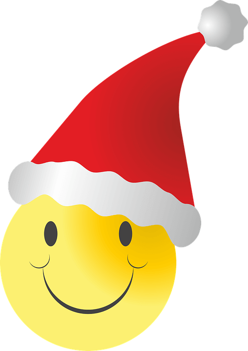 Julemand Smiley Clipart (508x720), Png Download