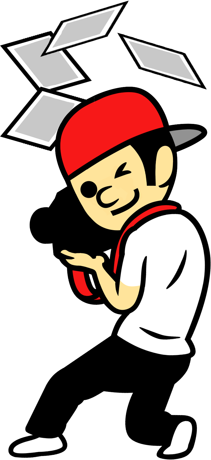 Heaven Clipart Man God - Rhythm Heaven Megamix Artwork - Png Download (738x1607), Png Download