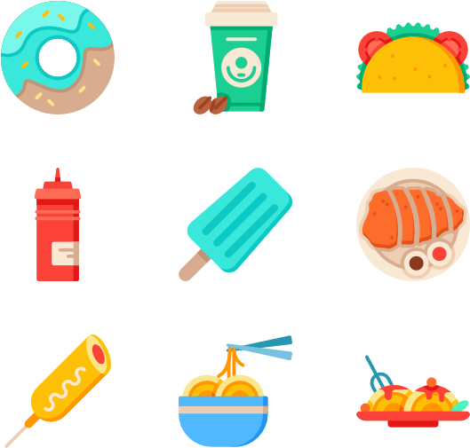 Fast Food - Icon Clipart (600x564), Png Download