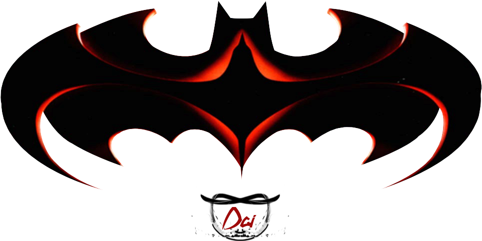 Batman Logo Render Images Pictures - Batman Logo Clipart (1000x560), Png Download