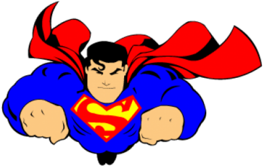 Superman Clipart Png Transparent Png (640x480), Png Download