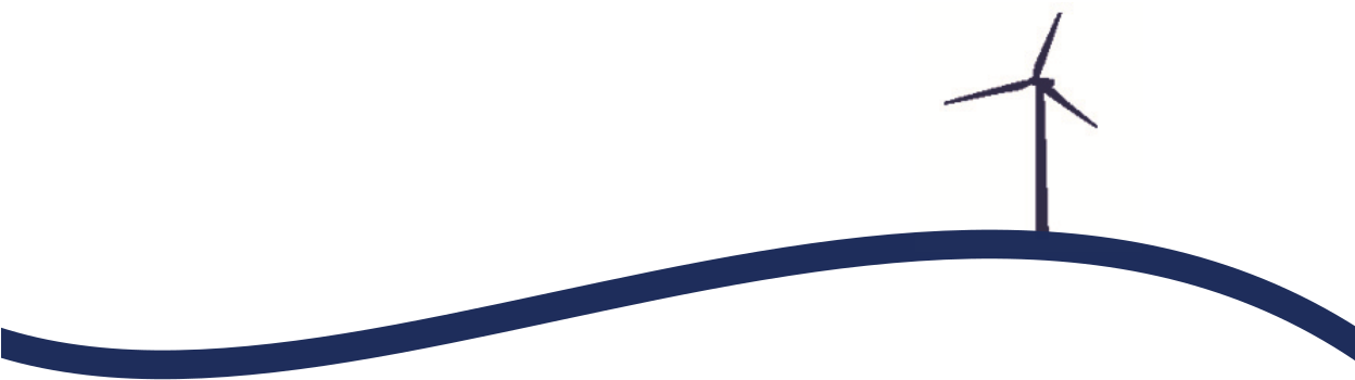 Energy Clipart Wind Farm - Wind Farm Logo - Png Download (1247x450), Png Download