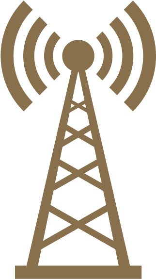 Planner Radio Tower - Cognitive Radio Sensor Networks: Applications, Architectures, Clipart (595x842), Png Download