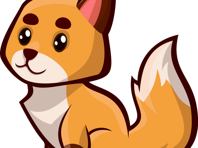 Fox Clipart Realistic - Gray Fox Clipart - Png Download (640x480), Png Download