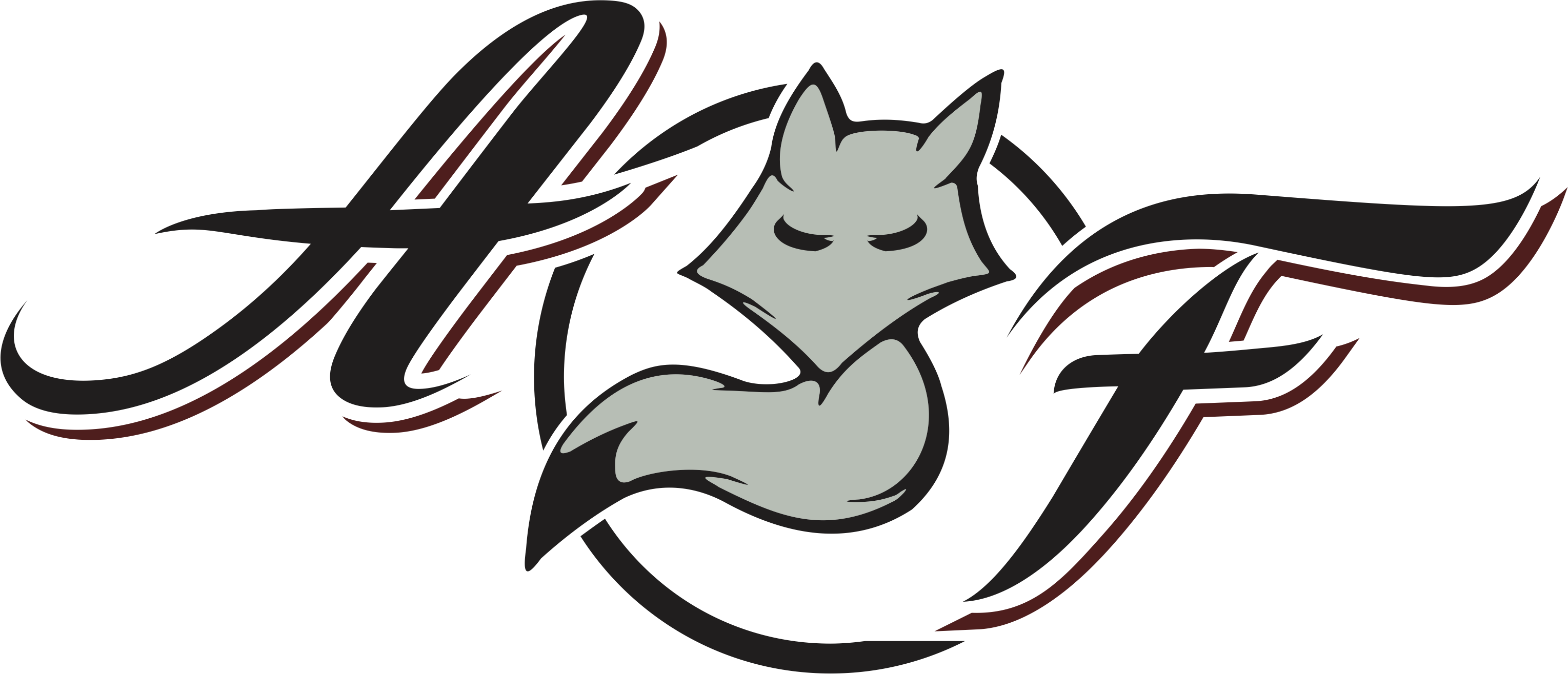 Polar Fox Clipart Desert Fox - Arctic Fox Rv Logo - Png Download (3058x1315), Png Download