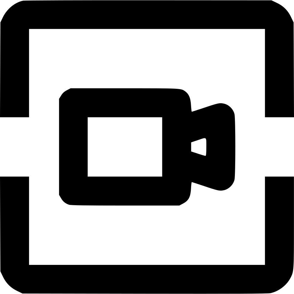 Banner Transparent Png Icon Free Download - Video Camera Clipart (980x980), Png Download