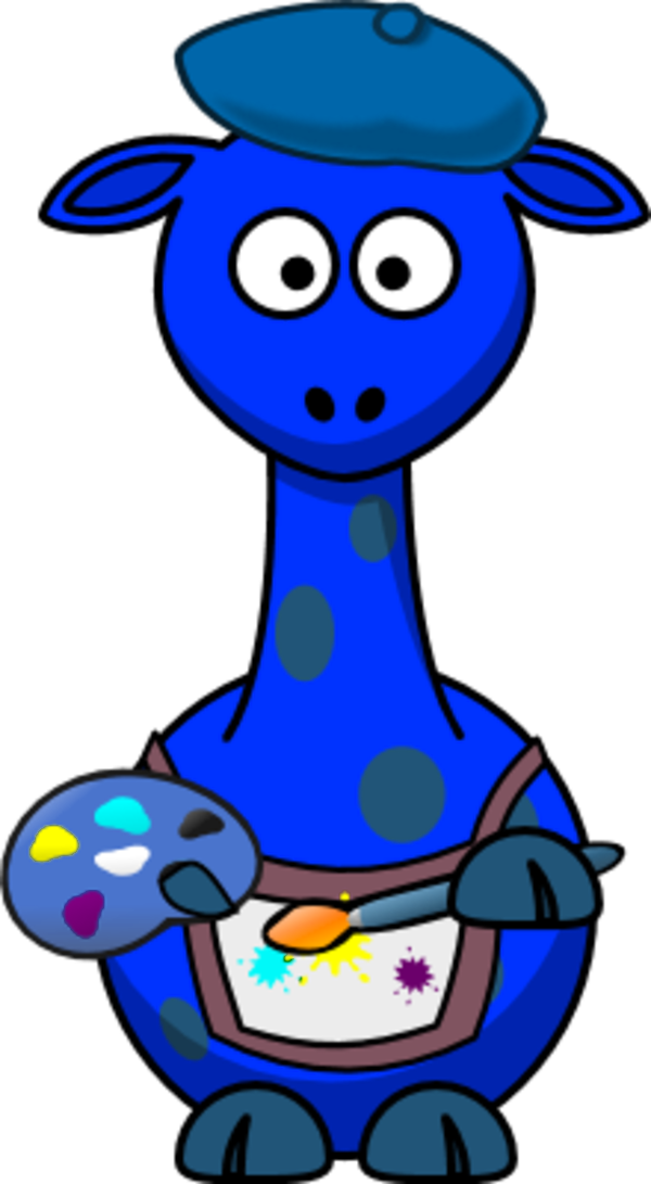 Wolf Howling Clipart - Cartoon Elk - Png Download (600x1091), Png Download