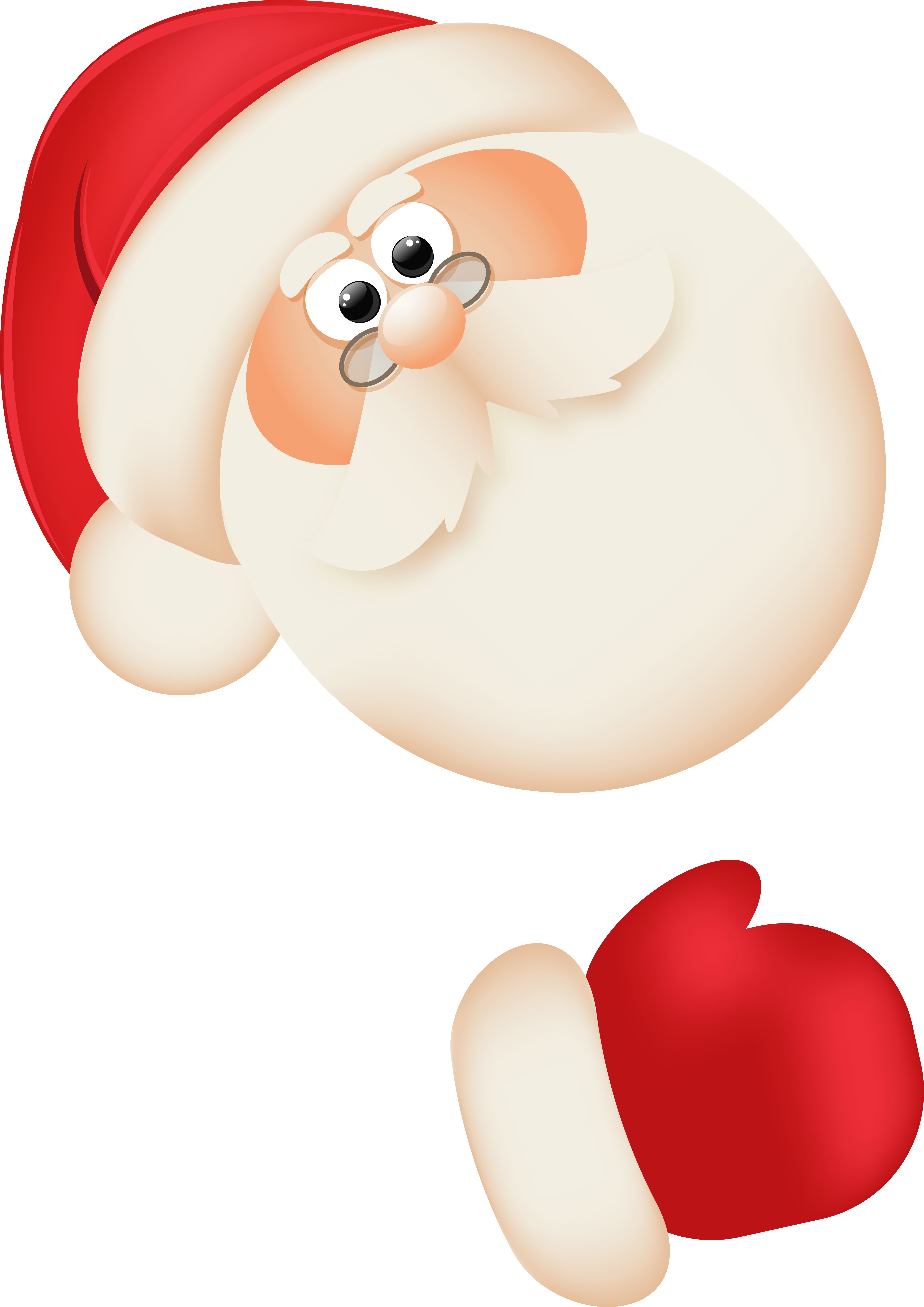 Santa Claus Clip Art Free - Png Download (6236x8816), Png Download