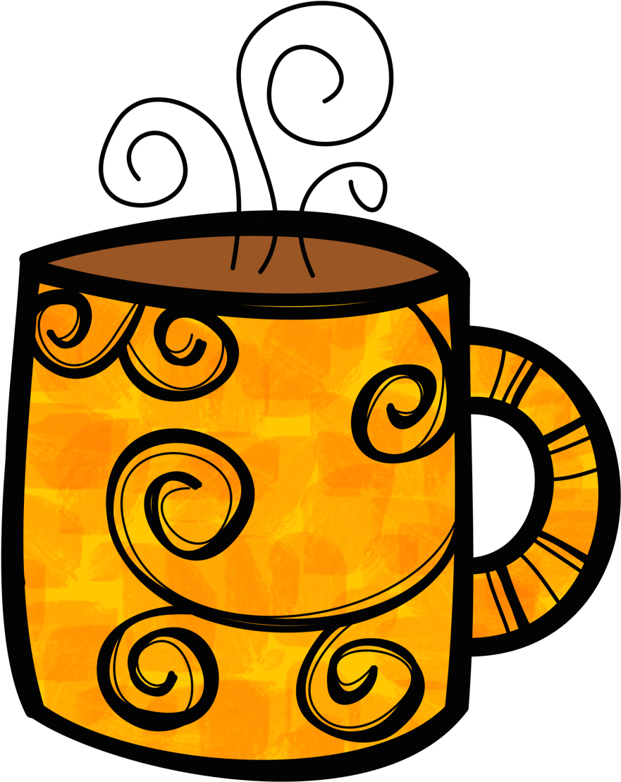 Dad, Make A Cup Of Coffee For Mom - Clip Art - Png Download (1003x1278), Png Download