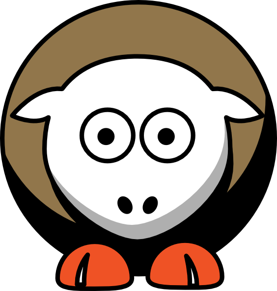 Sheep - College Football Clipart (564x594), Png Download