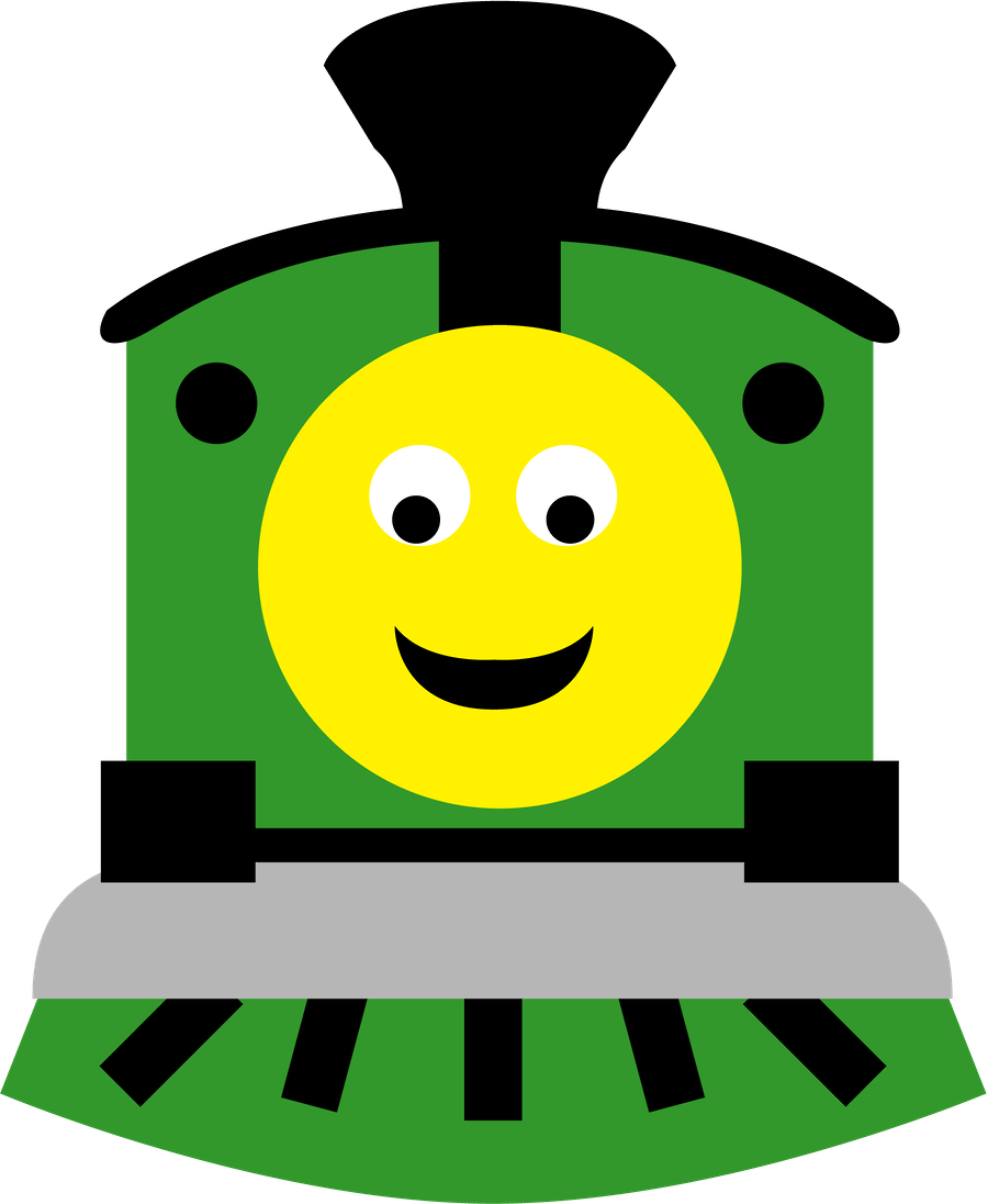 Minus Monster University, Emoji Craft, Train Party, - Train Clipart (900x1096), Png Download