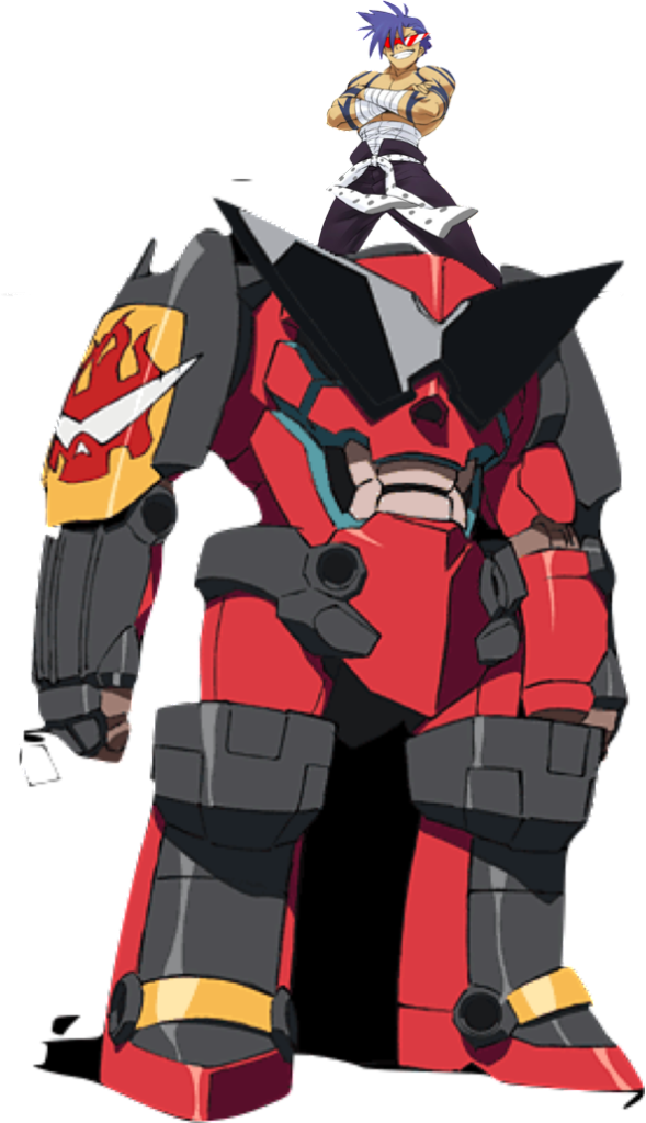 Kaminagurren - Gurren Lagann Mecha Clipart (589x1023), Png Download
