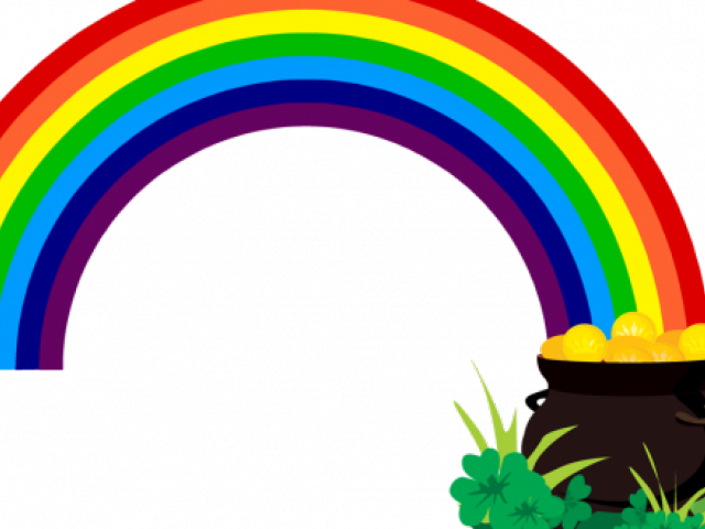 Rainbow Clipart Coloring - Sense Of Sight Examples - Png Download (640x480), Png Download