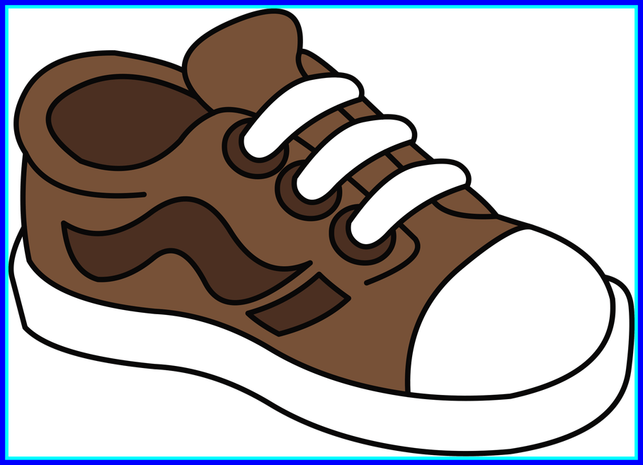 Jpg Freeuse Library Best Tenis Color Kids - Kids Shoe Clipart - Png Download (908x657), Png Download