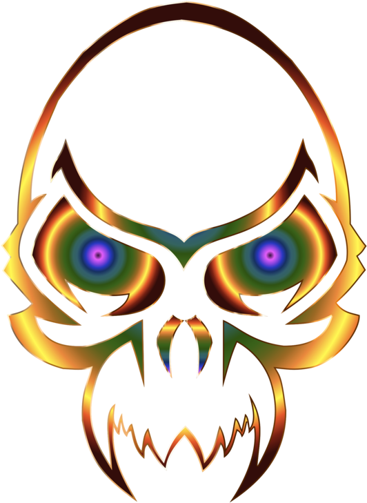 Skull Computer Icons Bone Eye - Skull Clipart (547x750), Png Download