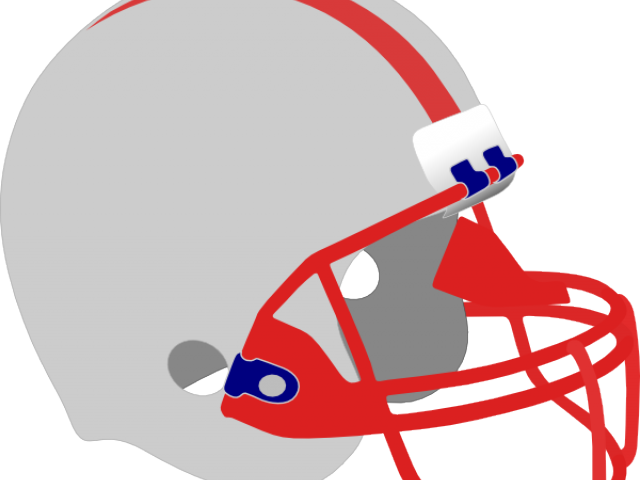 New England Patriots Clipart Patriats - Football Helmet Maroon And Gold - Png Download (640x480), Png Download